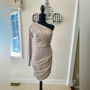 Alice + Olivia Gray Mini Dress